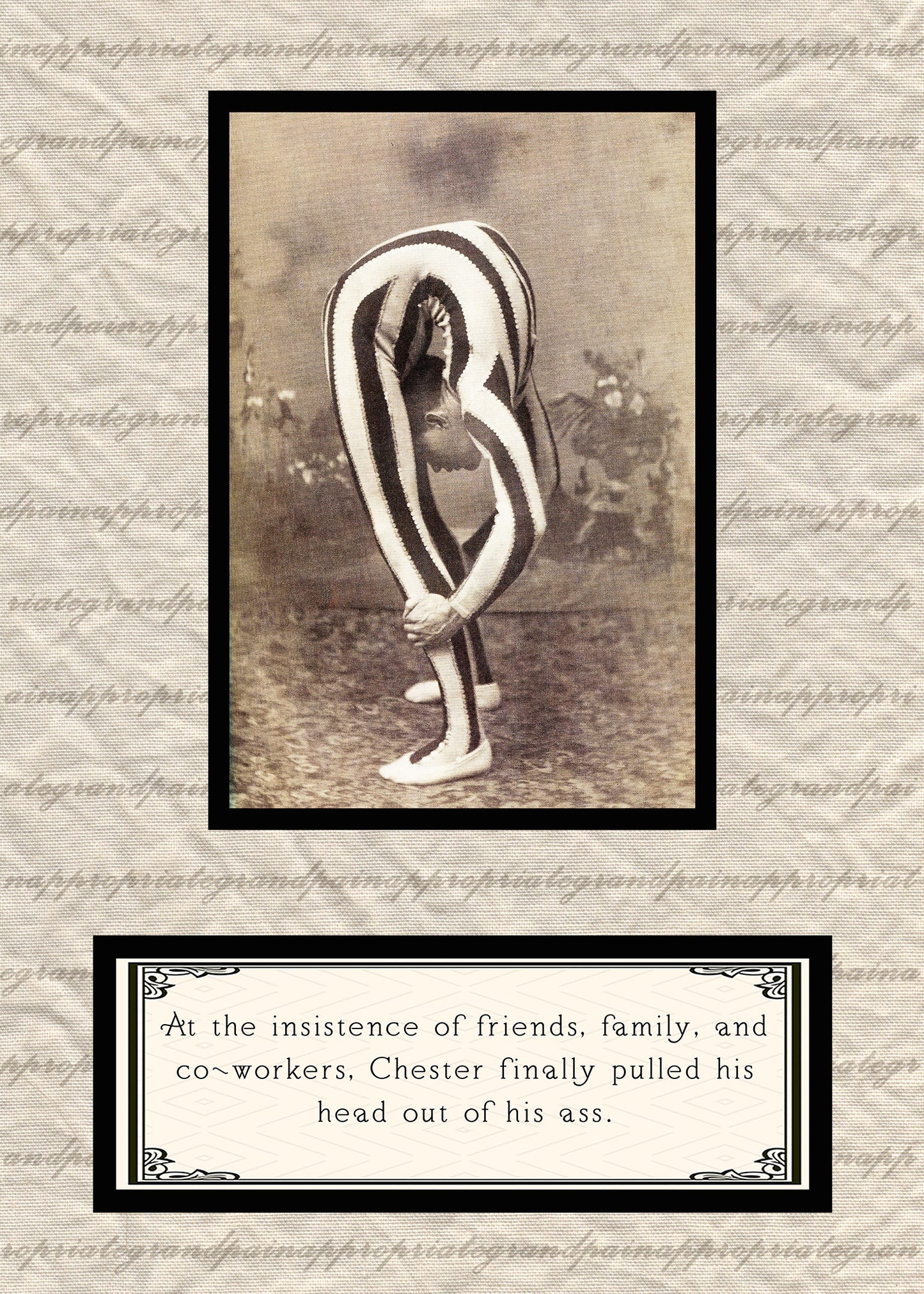 At The Insistance Of Friends