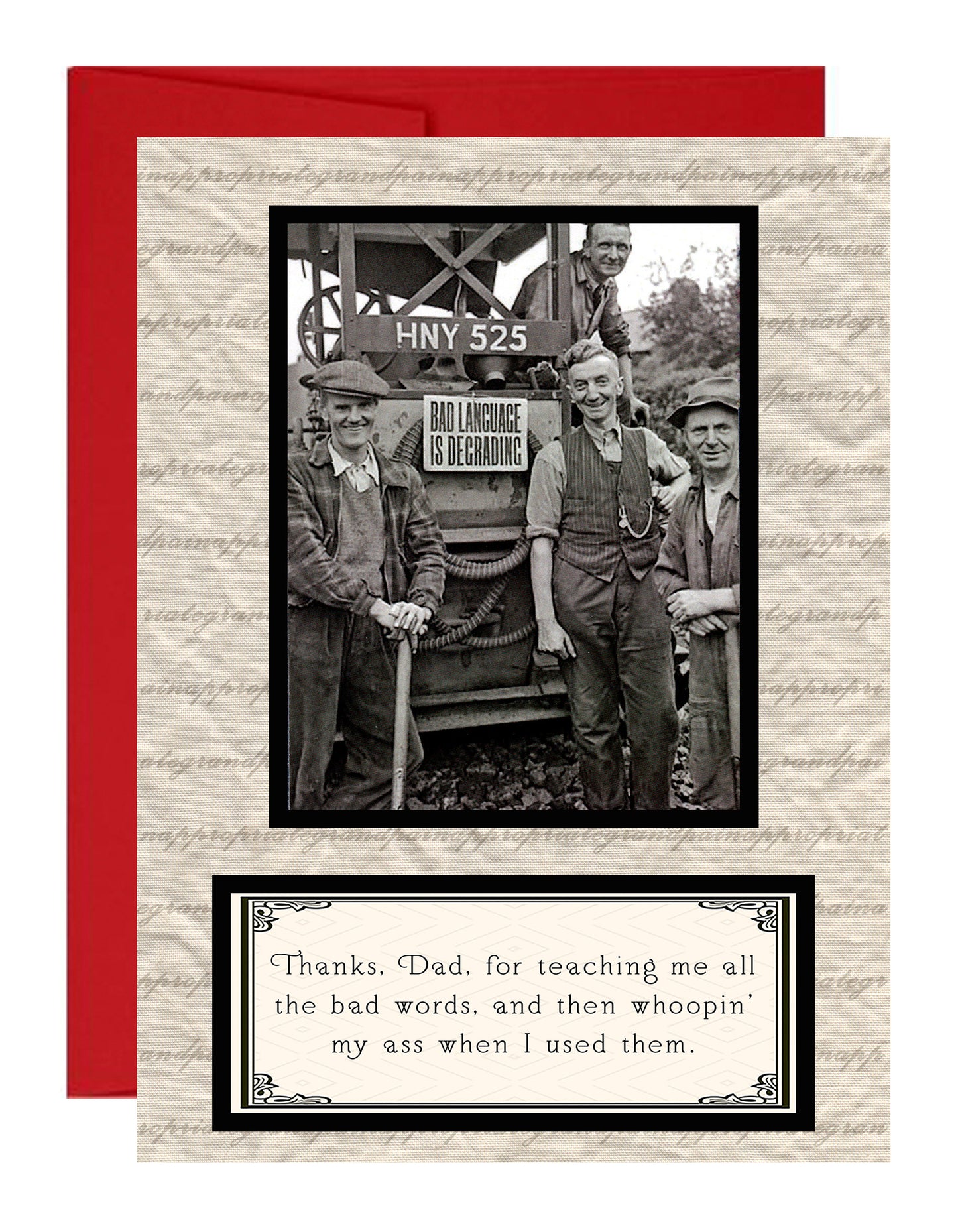 Thanks Dad For Teaching Me