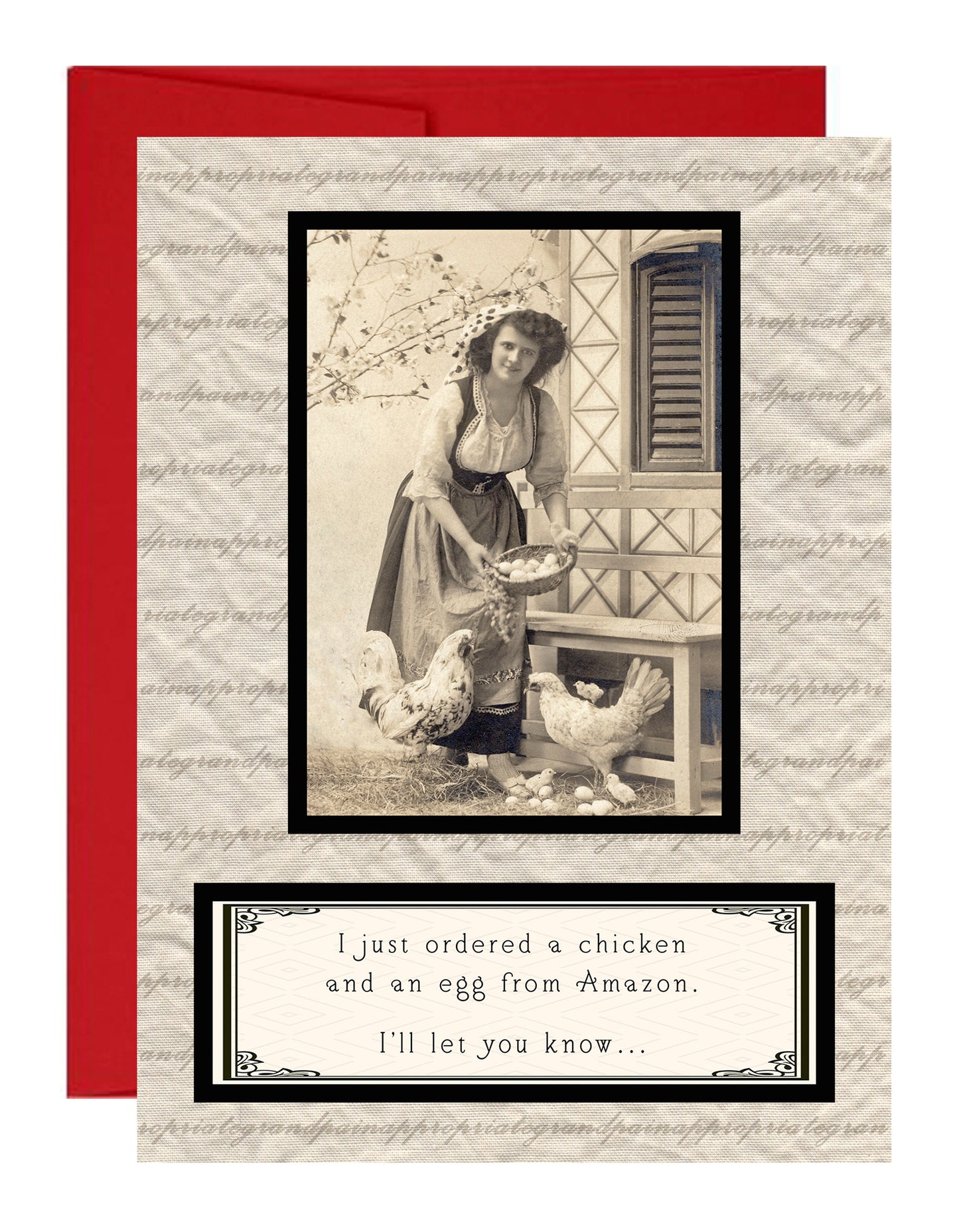 I Just OrderdA Chicken And An Egg