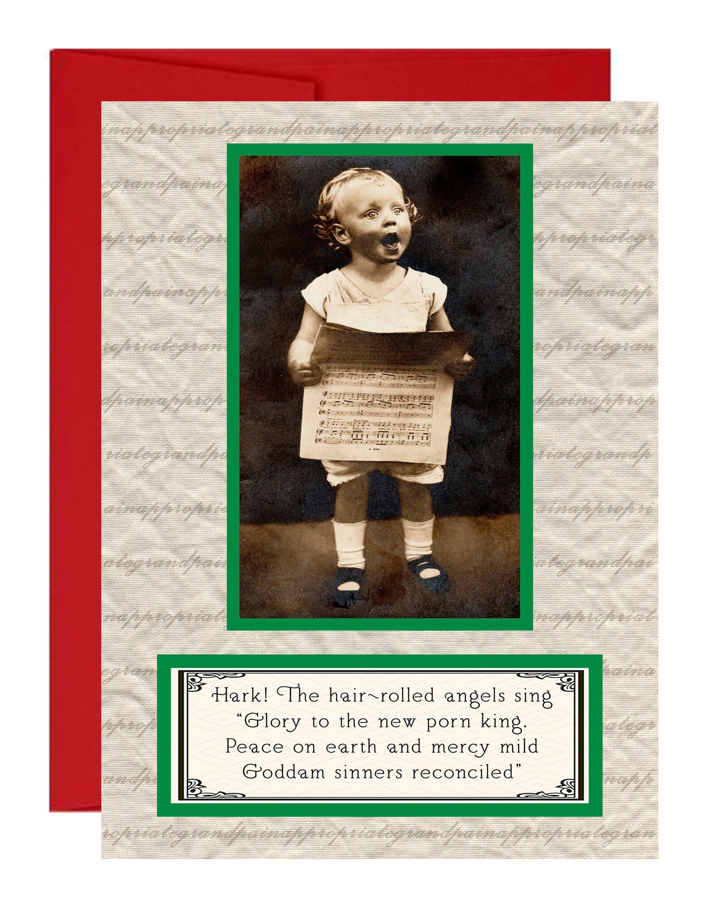 Hark ! The Hair-Rolled Angels