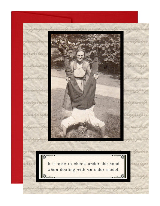 It's Wise To Check Under The Hood