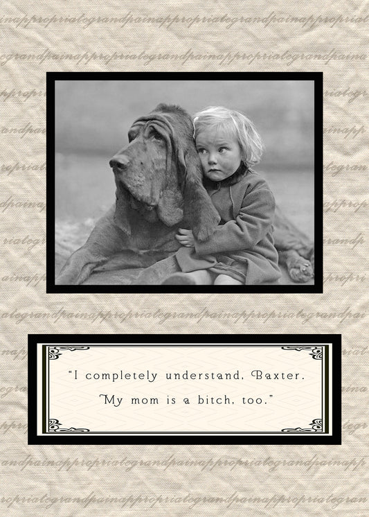 I Completely Understand Baxter