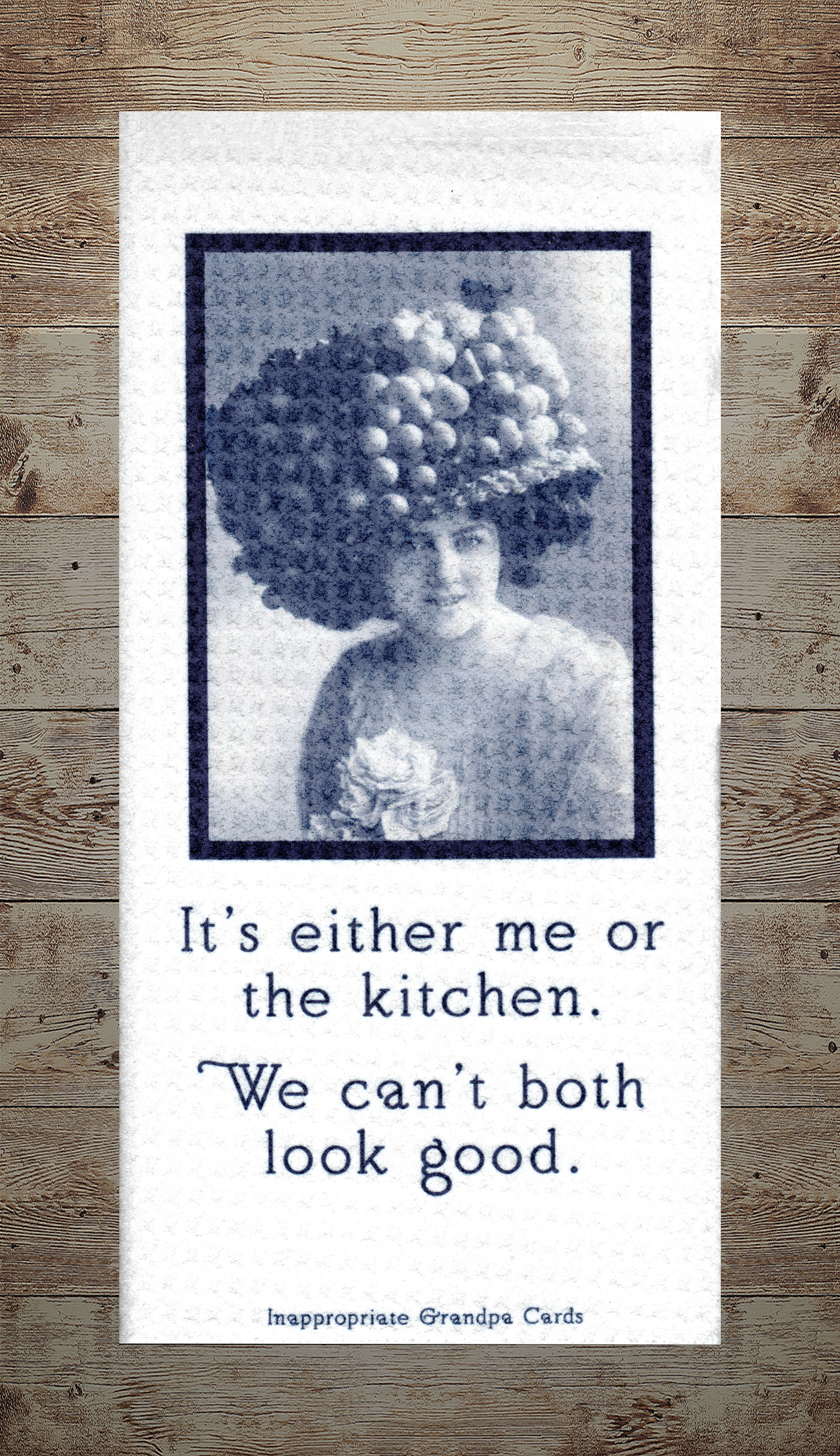 It's Either Me Or The Kitchen