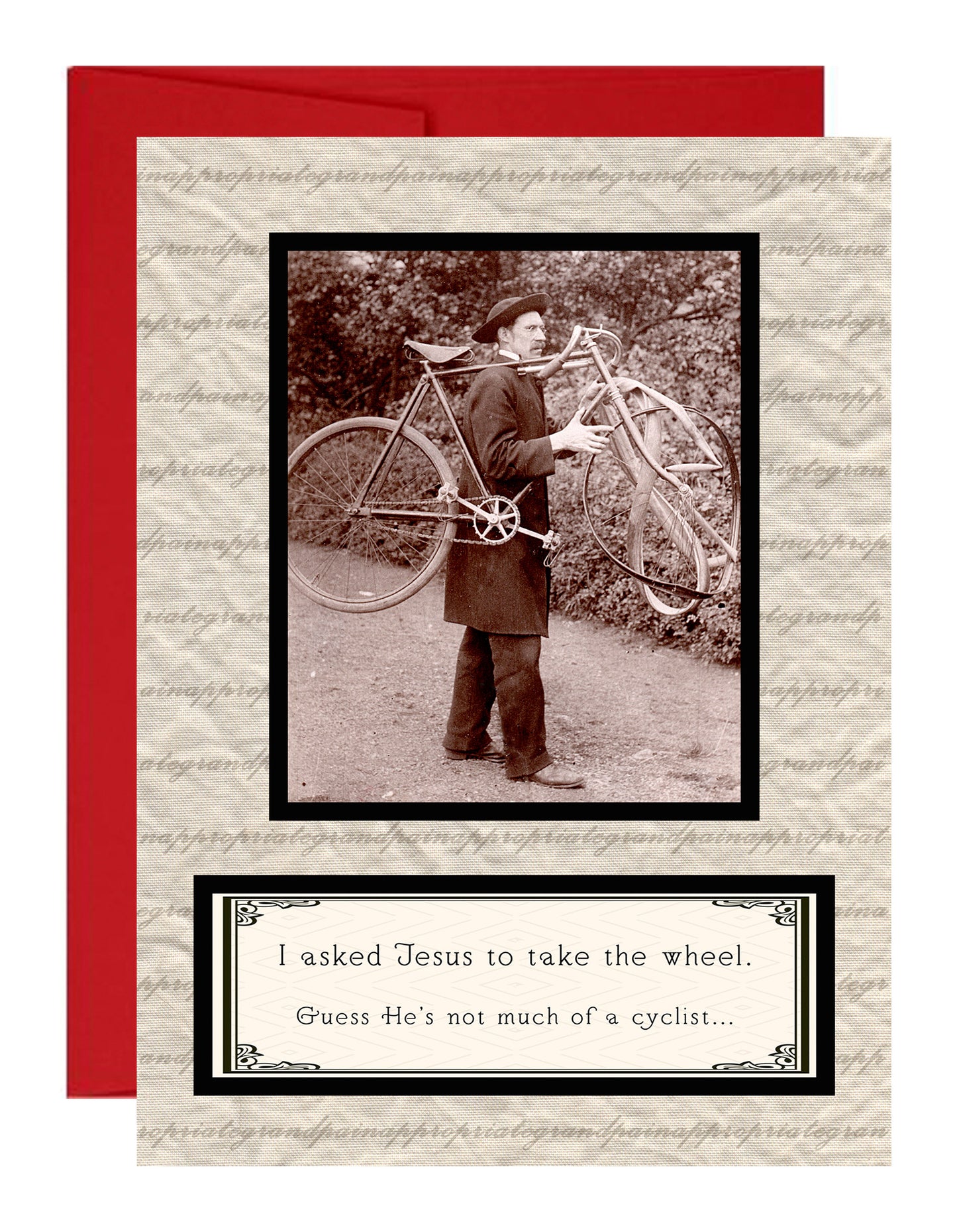 I Asked Jesus To Take The Wheel