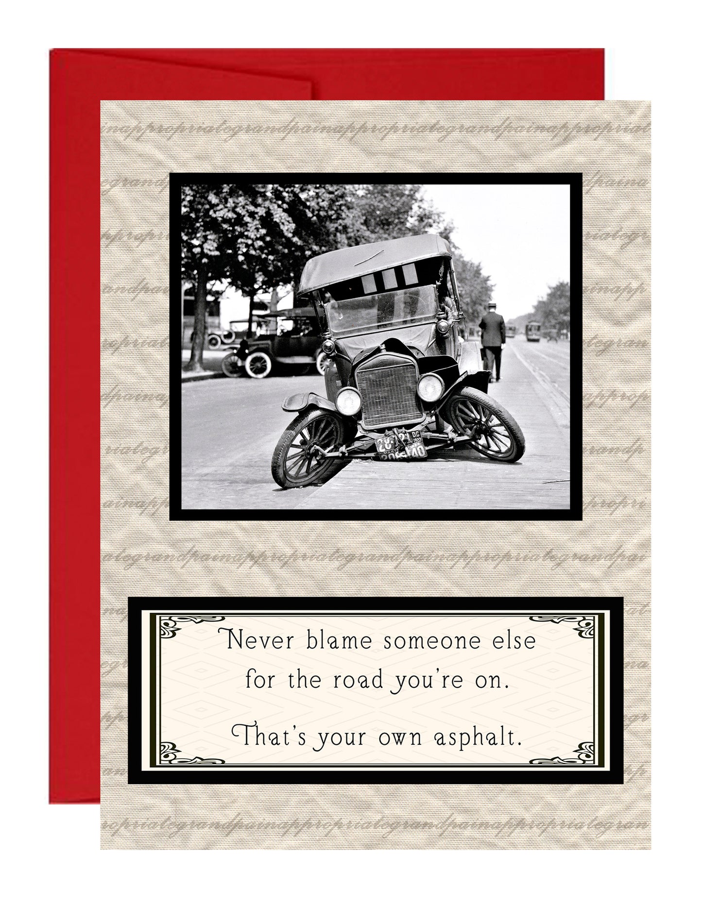 Never Blame Someone Else