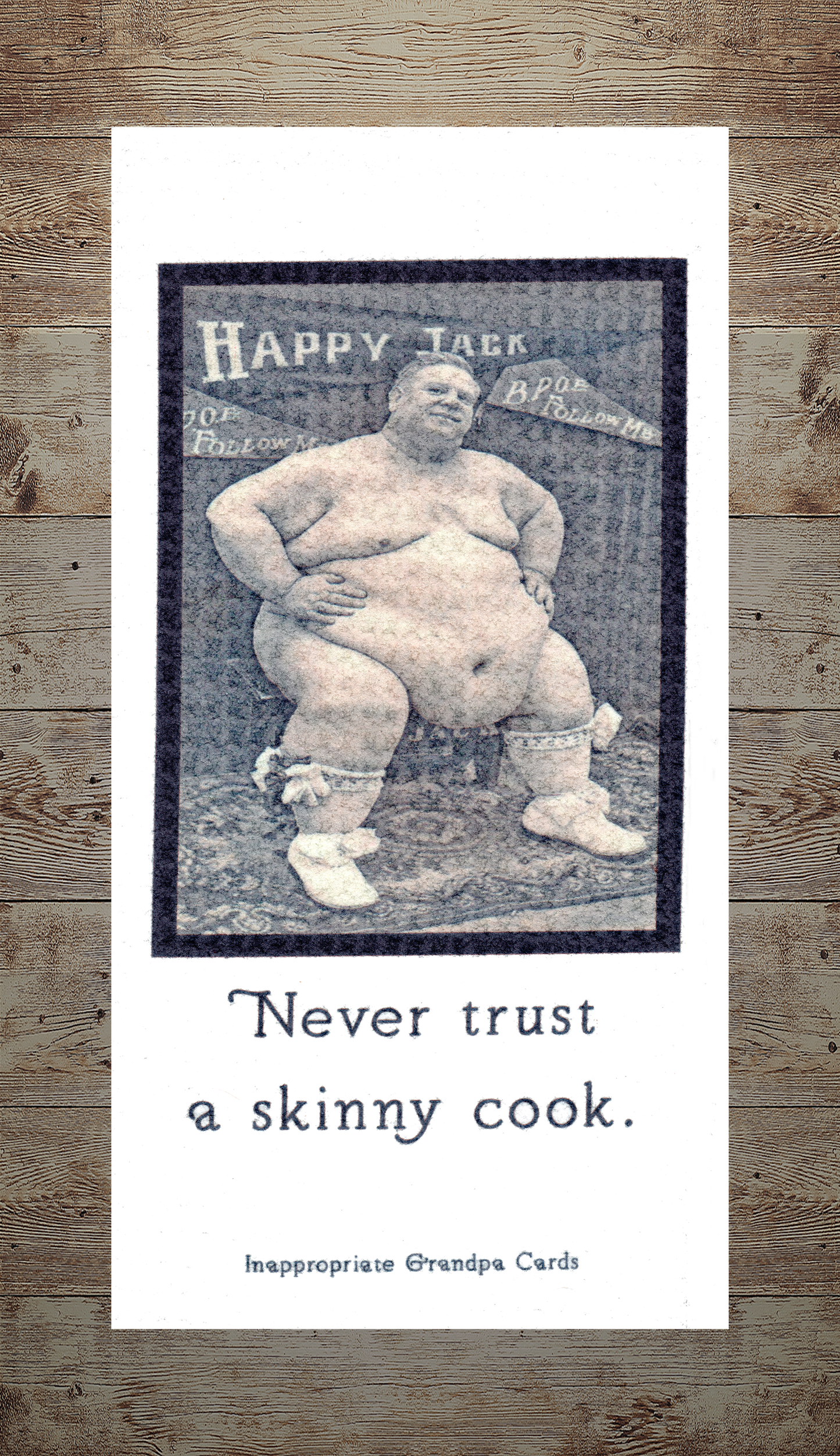 Never Trust A Skinny Cook