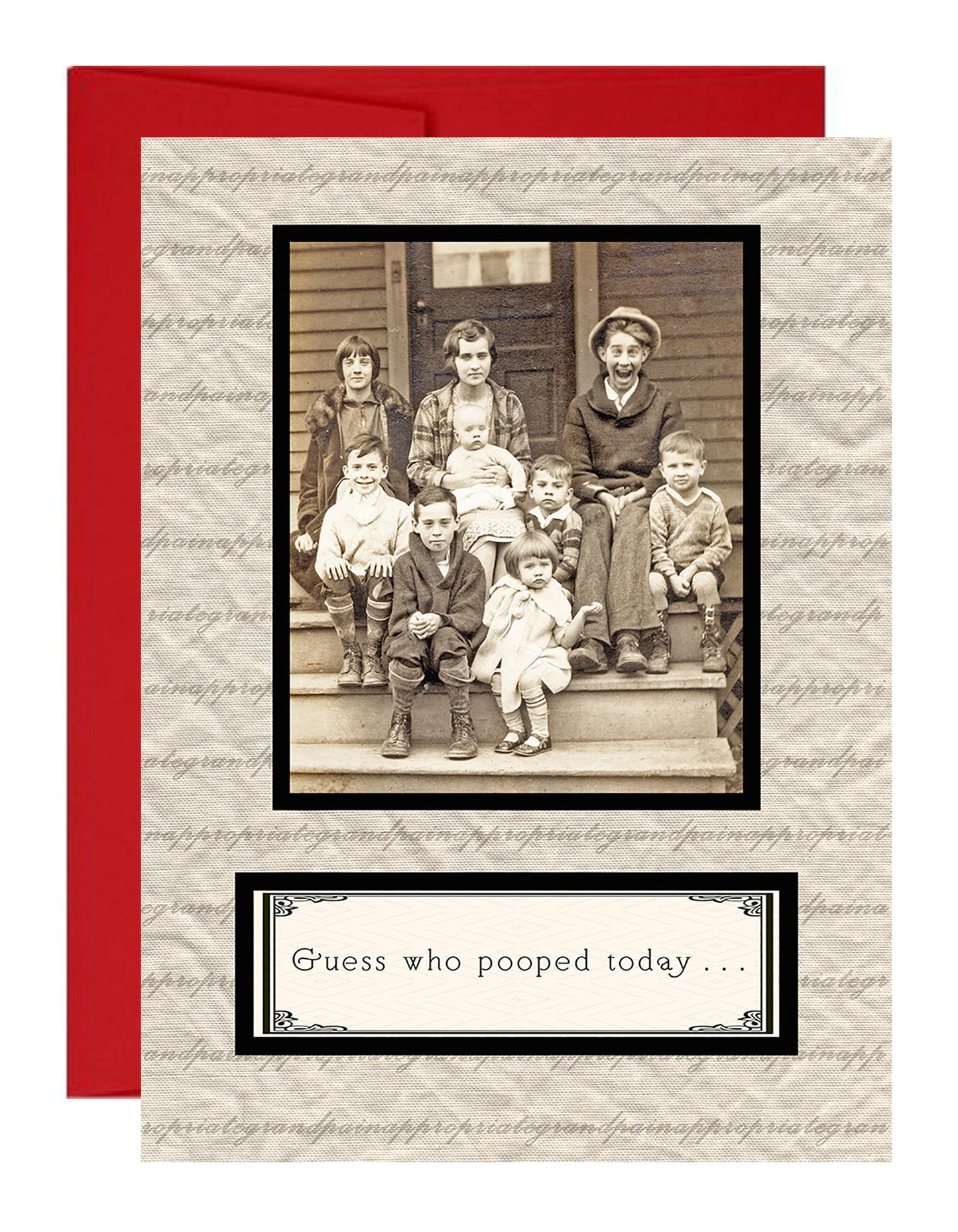 Guess Who Pooped Today