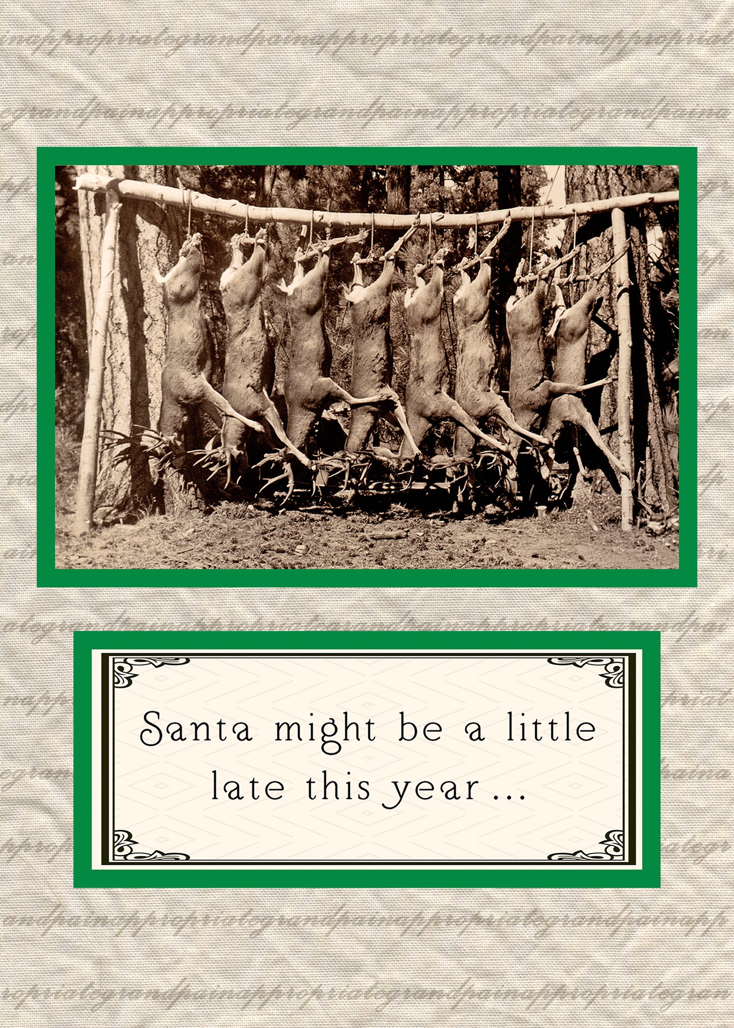 Santa Might Be A Little Late This Year