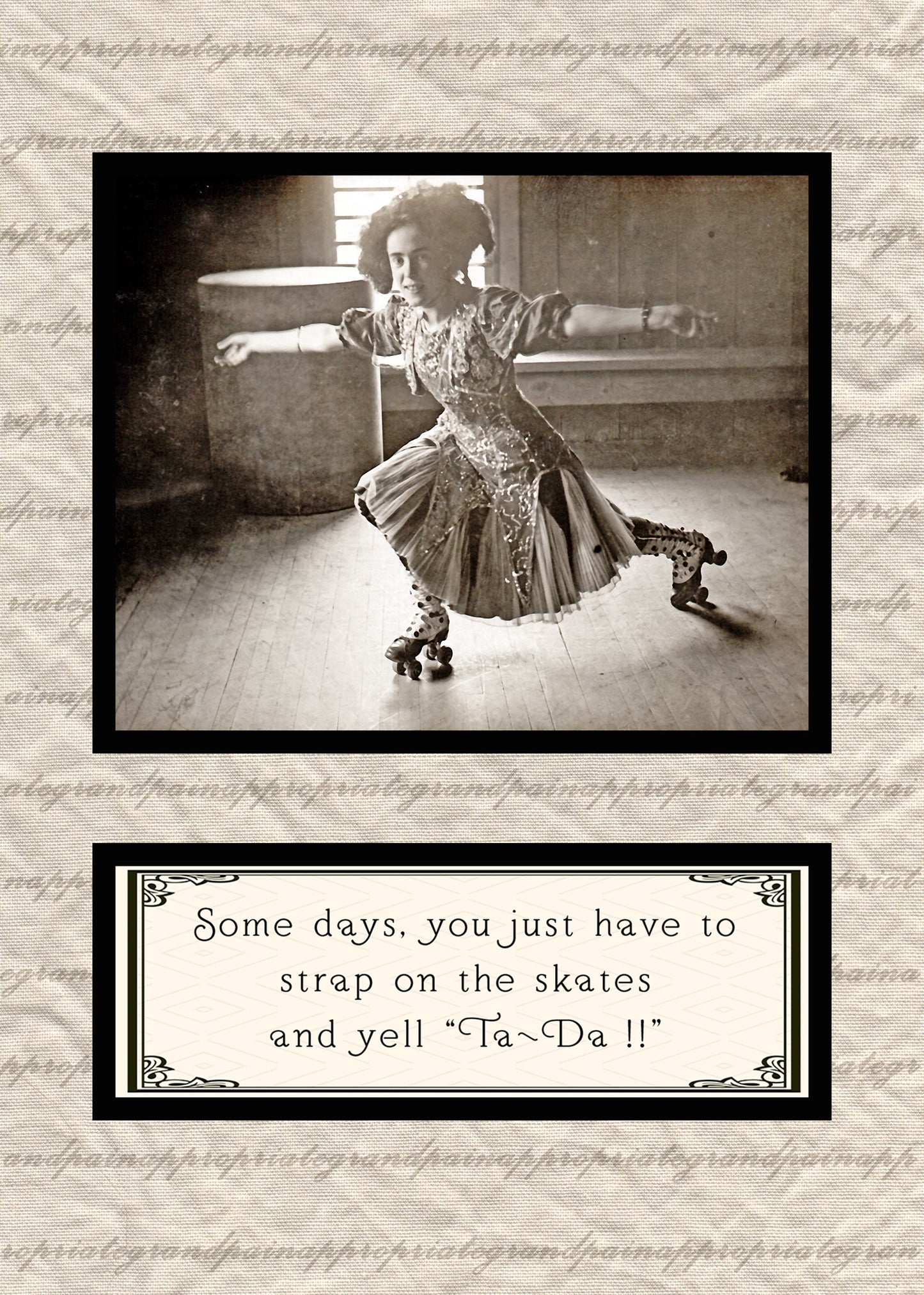 Some Days, You Just Have To Strap On The Skates