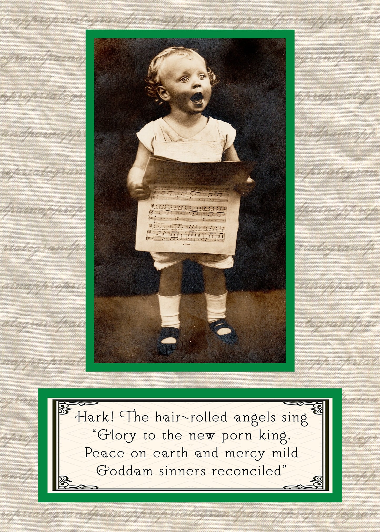 Hark ! The Hair-Rolled Angels