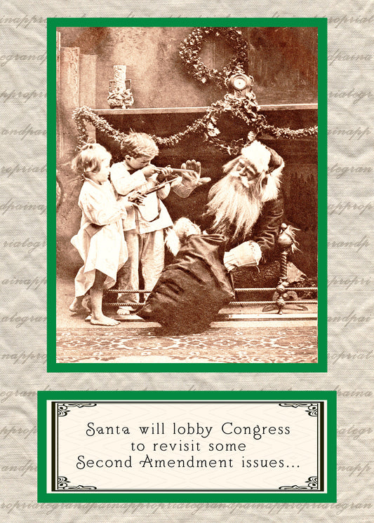 Santa Will Lobby Congress