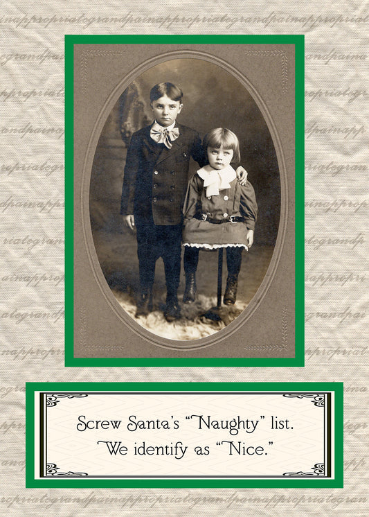 Screw Santa's Naughty List